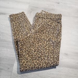 Old Navy Leopard Print Pixie Skinny Pants